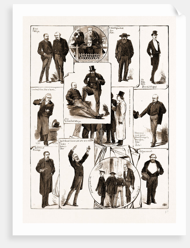 The Speaker's New Rules: Character Sketches In The House Of Commons, UK by Anonymous