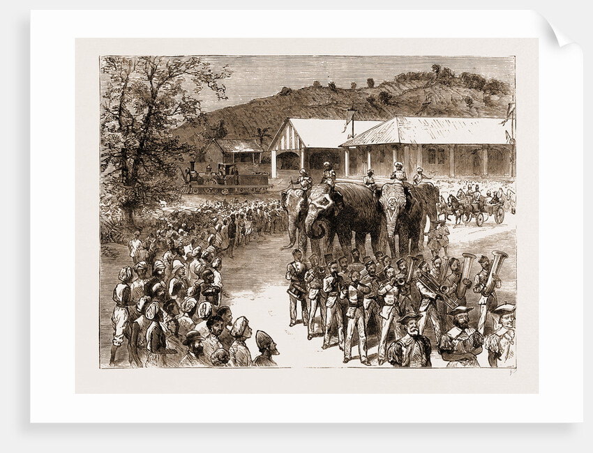 Railway Extension In Ceylon, Sri Lanka by Anonymous