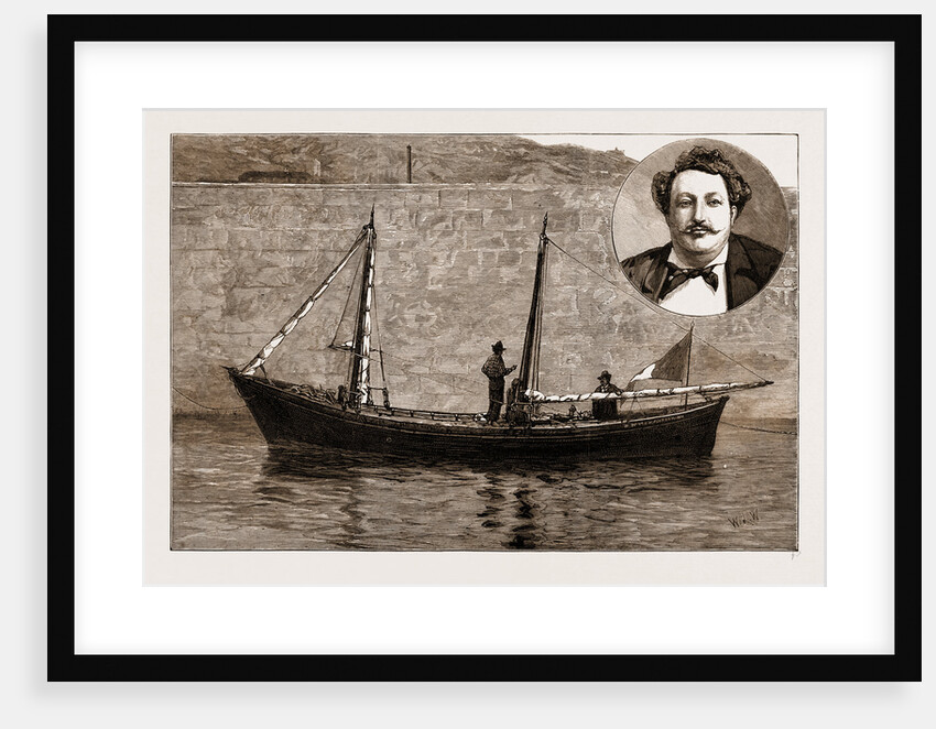 The Italian Miniature Schooner leone Di Caprera, Which Has Recently Crossed The Atlantic by Anonymous