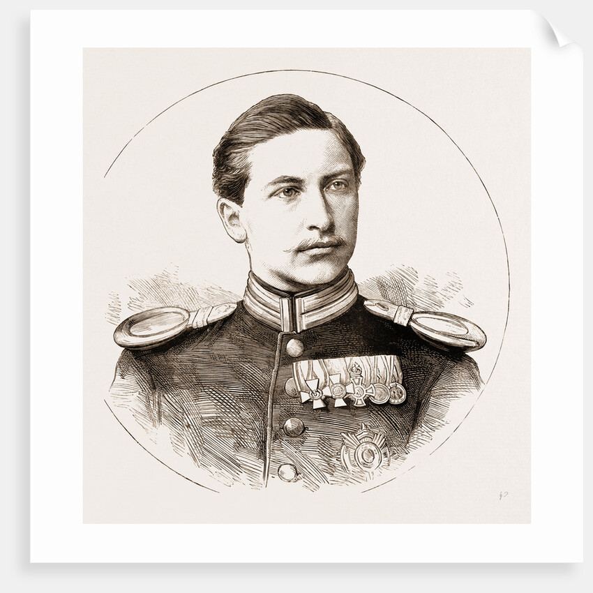 Prince Frederick William Victor Albert Of Prussia, Married To The Princess Augusta Victoria Of Schleswig-holstein by Anonymous