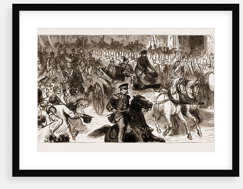 Opening Of The Russo-turkish War: Return Of The Czar To St. Petersburg From Kischineff by Anonymous