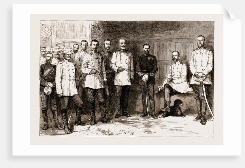 The Late Czar Alexander II: The Russo-turkish War: The Czar And His Staff At Gorny Studen, 1877; Prince Suvaroft by Anonymous