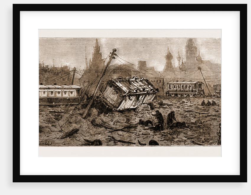 The Late Czar Alexander II: The Attempt To Blow Up The Imperial Train Near Moscow, Dec. I by Anonymous