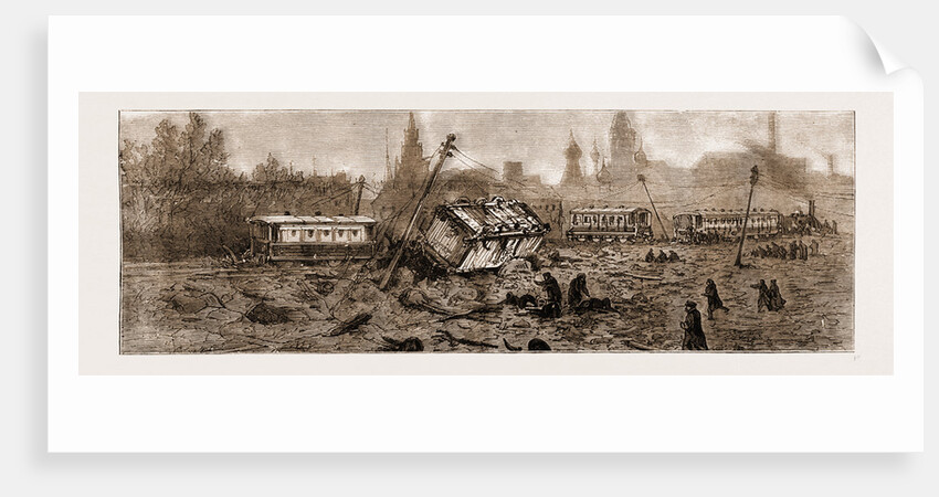 The Late Czar Alexander II: The Attempt To Blow Up The Imperial Train Near Moscow, Dec. I by Anonymous