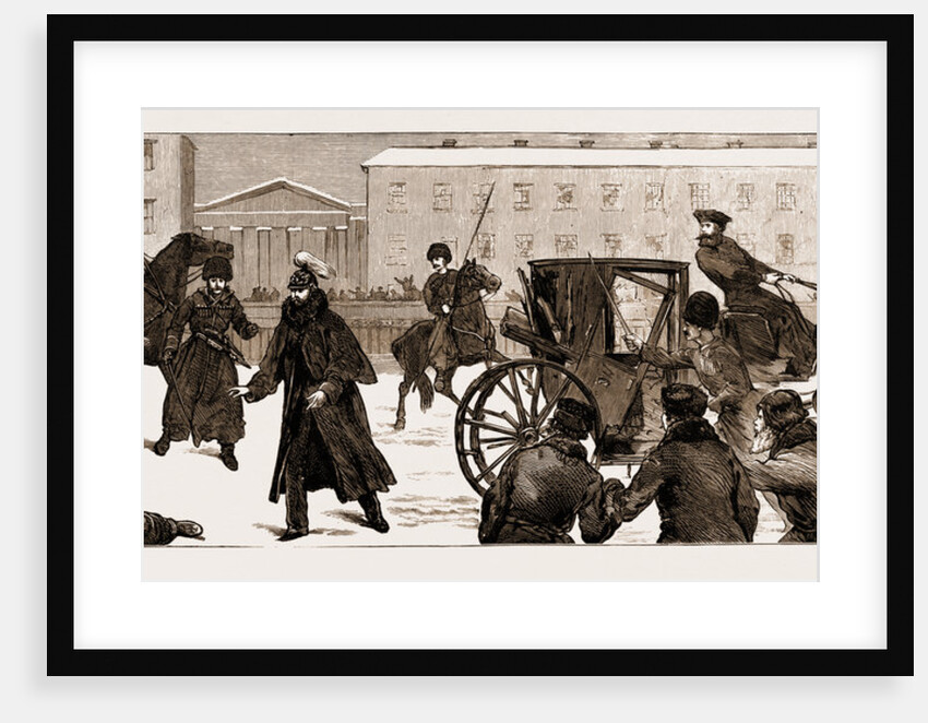The Assassination Of The Late Czar Alexander II. Of Russia by Anonymous