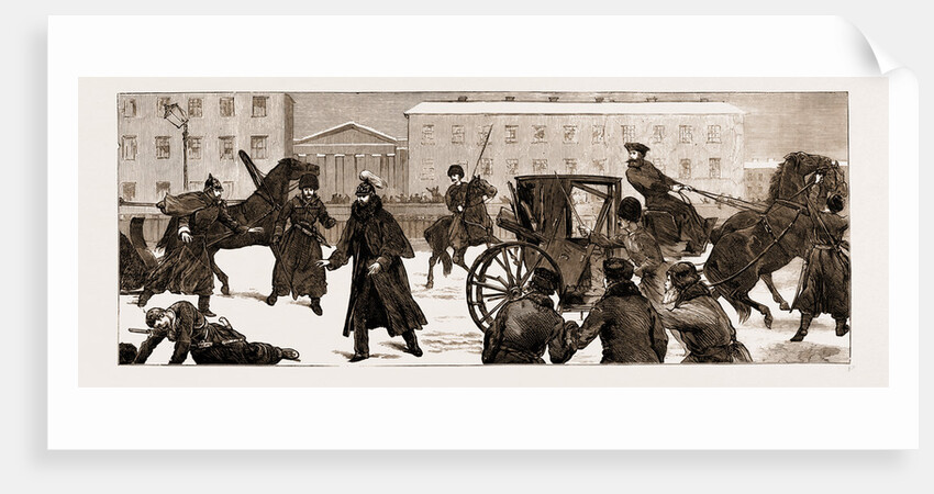 The Assassination Of The Late Czar Alexander II. Of Russia by Anonymous