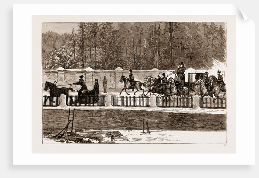 The Assassination Of Czar Alexander II. Of Russia, 1881: A Moment Before The Explosion by Anonymous