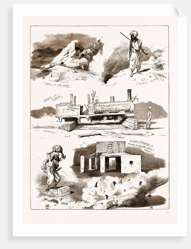 The Surrender Of Kandahar: Sketches On The Proposed State Railway, Now Abandoned by Anonymous