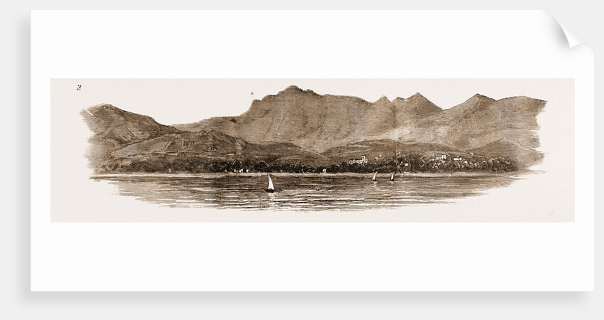 The Earthquake At Scio, 1881: East Coast Of The Island: Showing The Subsidence From Former Earthquakes. by Anonymous