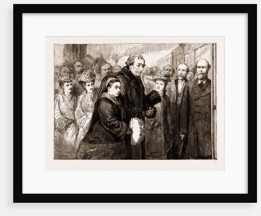 Her Majesty's Visit To Hughenden, December by Anonymous