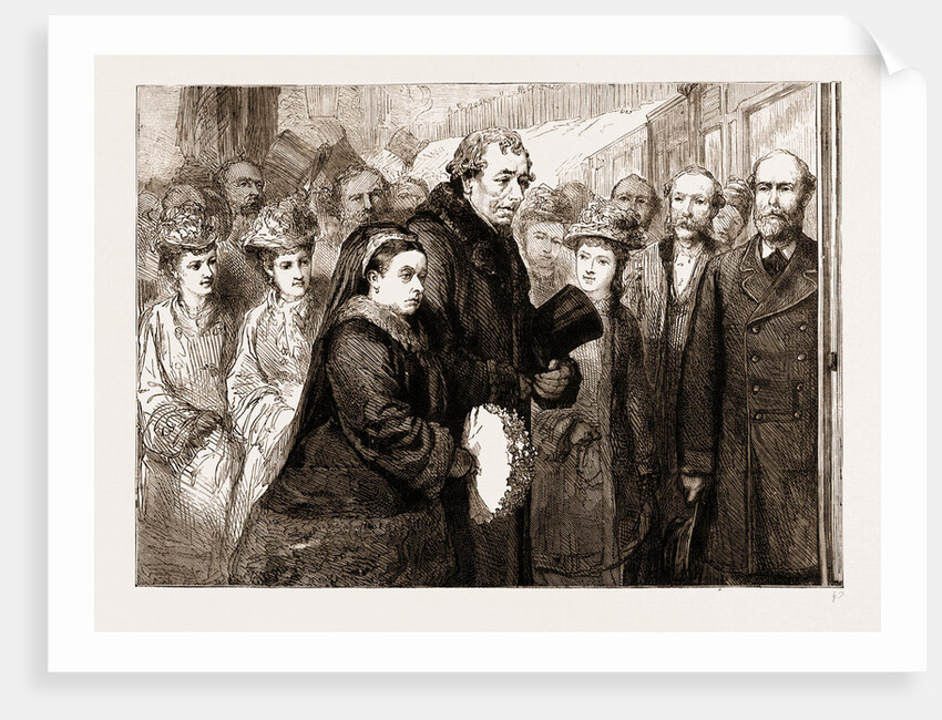 Her Majesty's Visit To Hughenden, December by Anonymous