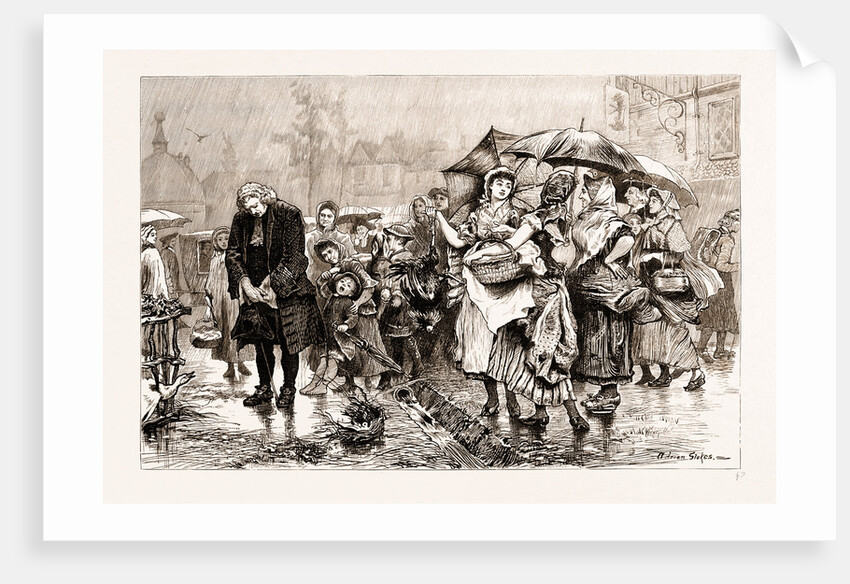 Dr. Johnson's Penance, From The Picture By Adrian Stokes by Anonymous