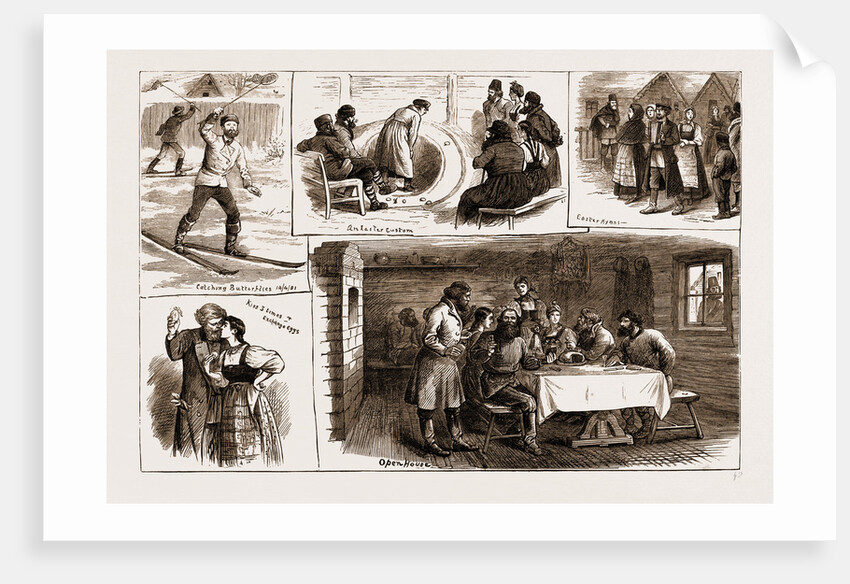 Eastertide In Russia, At A Village Near Gatschina by Anonymous