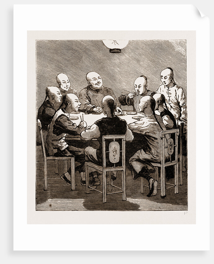A Chinese Dinner Party, China by Anonymous