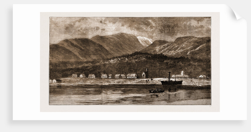 The Loss Of H.M.S. Doterel: Sandy Point, The Chilian Penal Settlement Off Which The Explosion Took Place by Anonymous