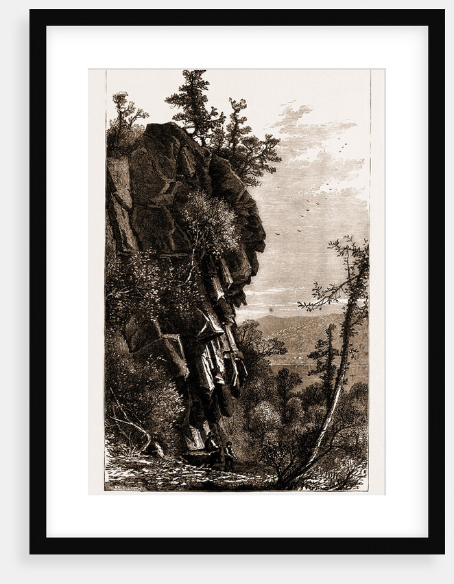 Picturesque America: Titan's Pier, Mount Holyoke by Anonymous