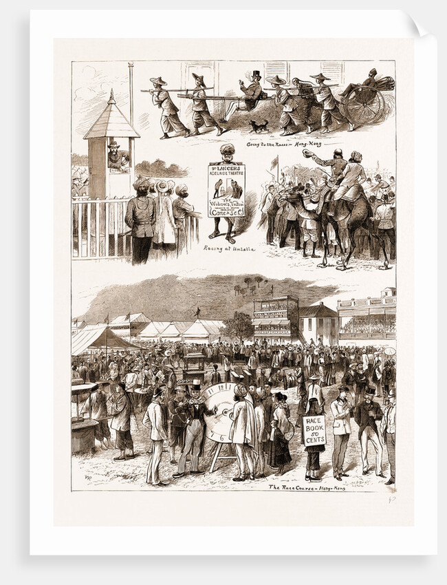 Racing In The East: Turf Notes At Umballa And Hong Kong, 1881 by Anonymous