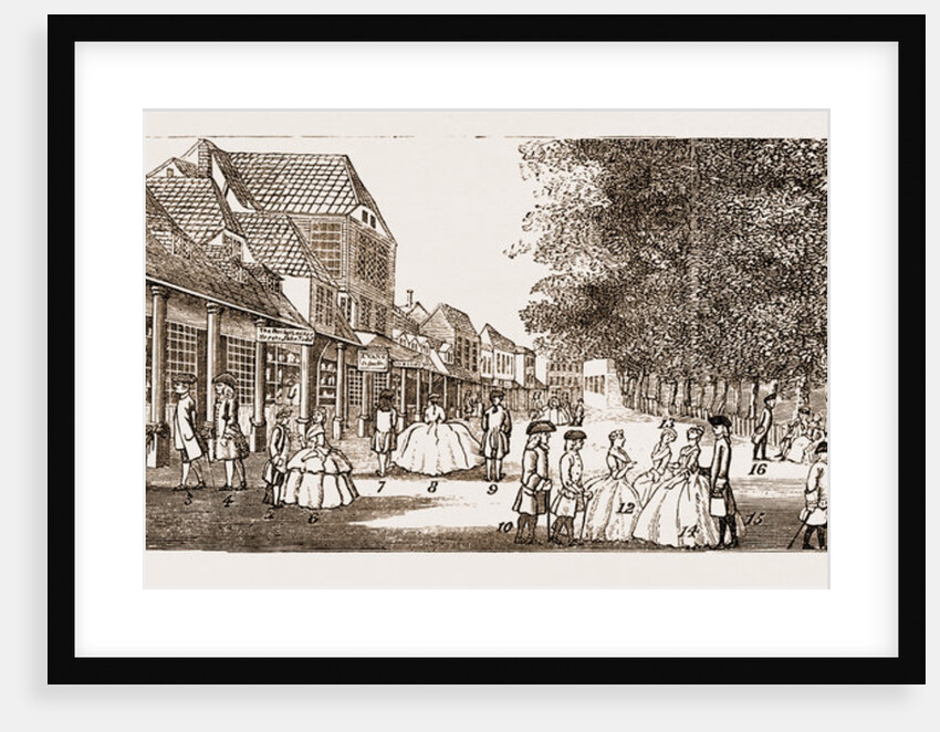 The Remarkable Characters Who Were At Tunbridge Wells With Samuel Richardson by Anonymous