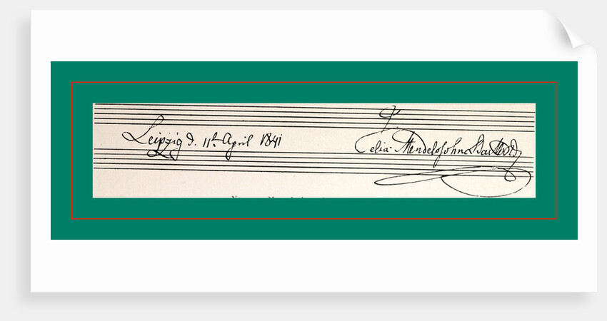 Mendelssohn Bartholdy by Anonymous