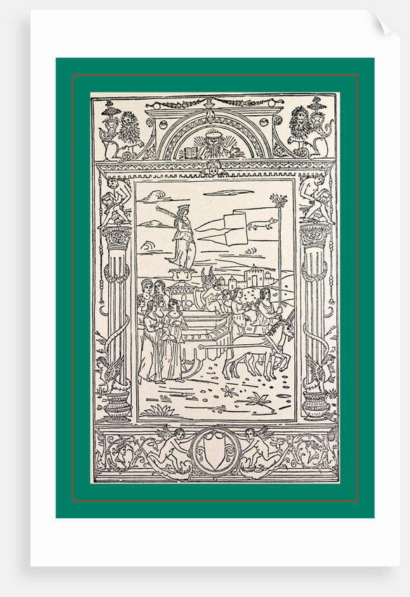 Petrarca Venezia, Giovanni Capcasa, 1492 1493 by Anonymous