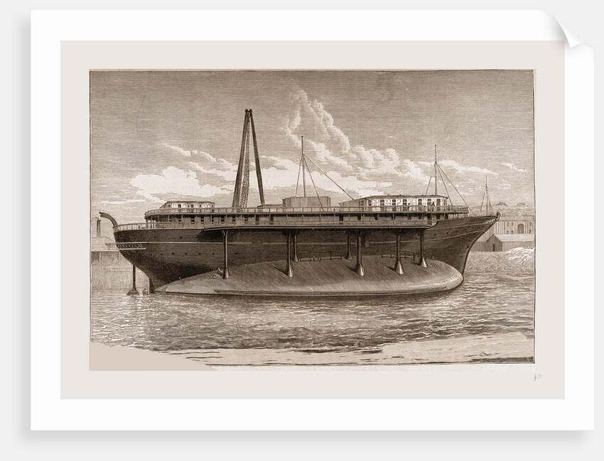 The Russian Imperial Steam-yacht Livadia, 1880 by Anonymous