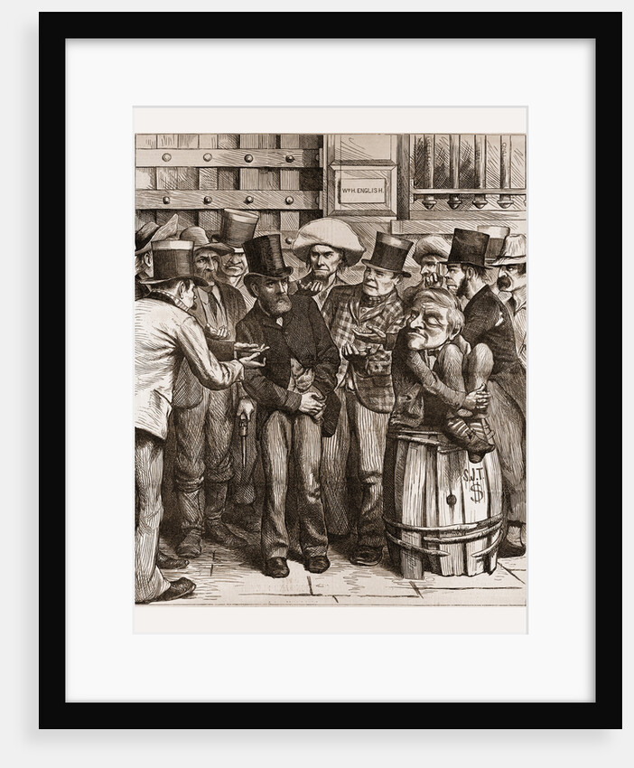 Chorus of Hungry Democrats, 1880 by Anonymous