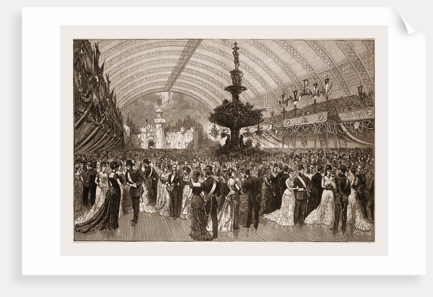 The Knights Templar in Chicago-grand Ball At the Exposition Building by Frank H. Taylor