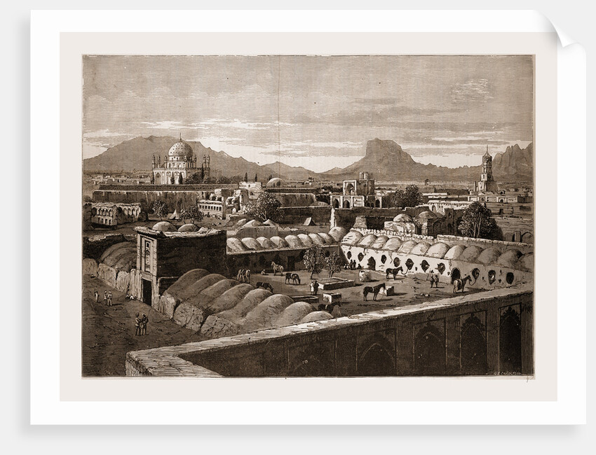 Candahar-interior of the Citadel, 1880, Kandaha by Anonymous