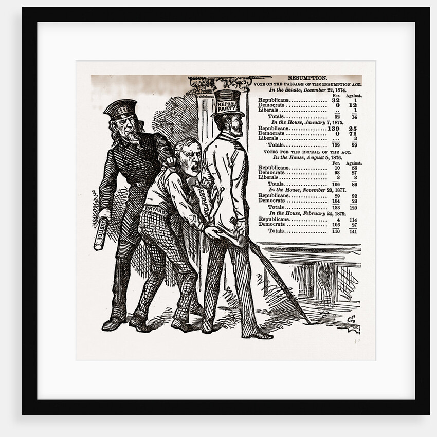 The Political Nemesis, 1880 by Anonymous