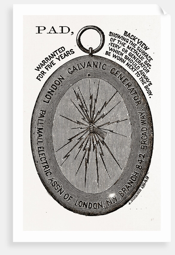 The Pall Mall Electric Association of London, 1880 by Anonymous