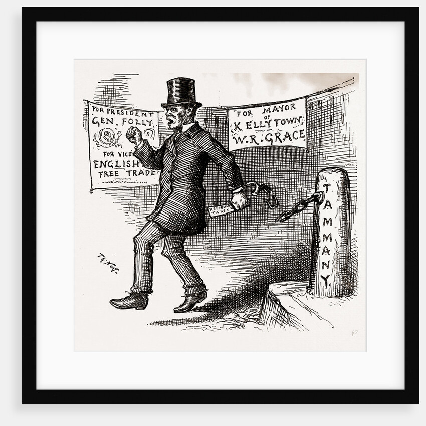 The Greek Slave Emancipates Himself, 1880 by Anonymous