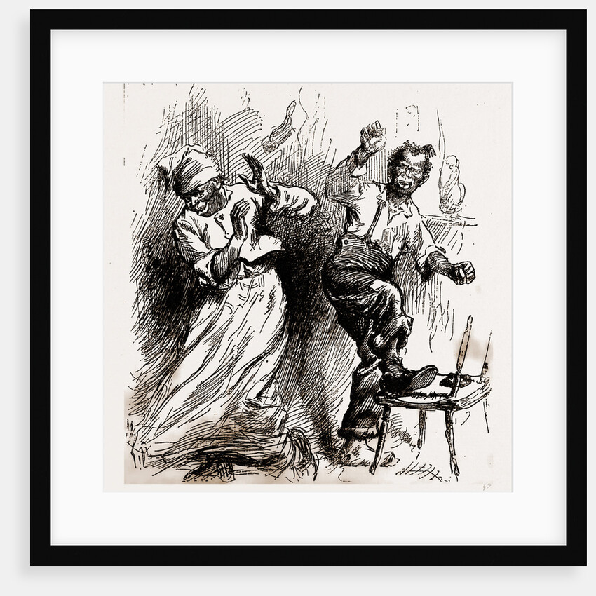 Georgia, A Domestic Quarrel, 1880 by Anonymous