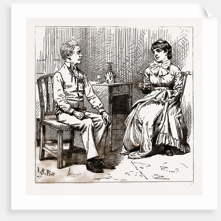 Repairing Damages, 1880 by Anonymous