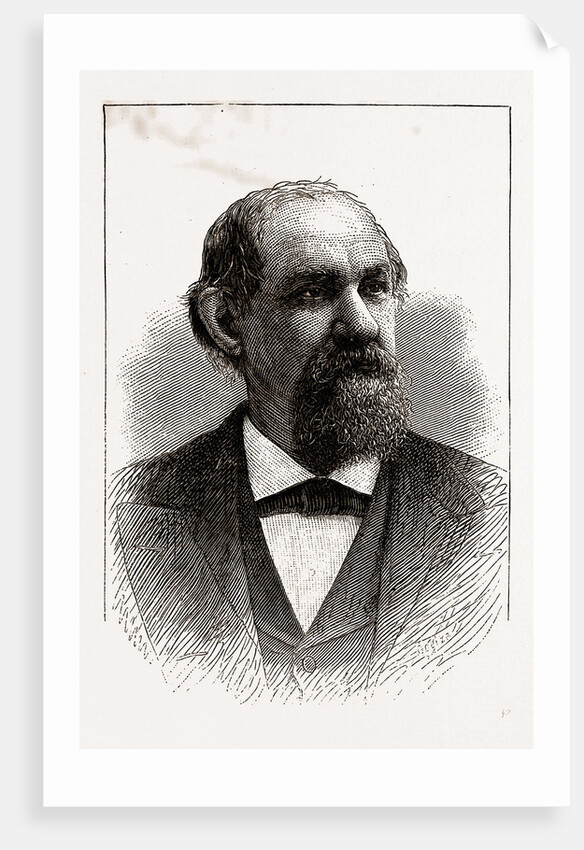 The Hon. T. J. Jarvis, Governor of North Carolina, 1880 by Anonymous
