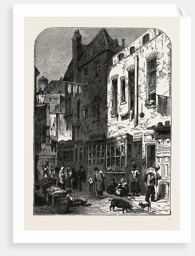 The rookery, St. Giles's, 1850 by Anonymous