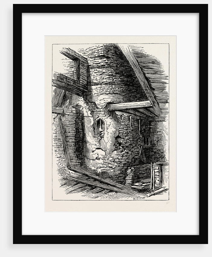 Part of Old London Wall, Near Falcon Square, 19th Century by Anonymous