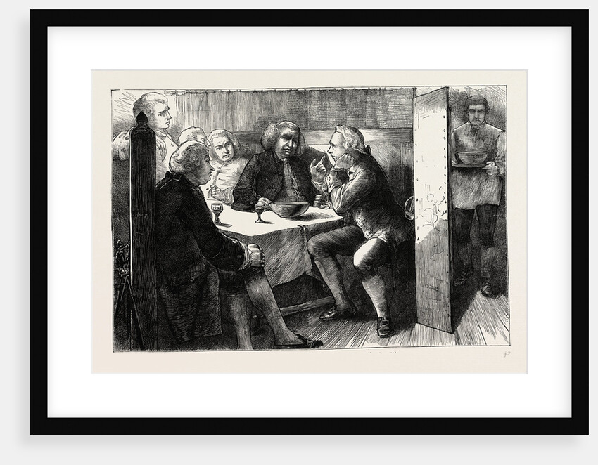 An Evening With Dr. Johnson At the Mitre by Anonymous