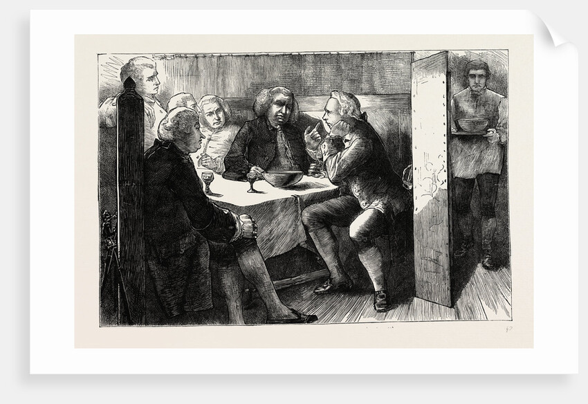 An Evening With Dr. Johnson At the Mitre by Anonymous