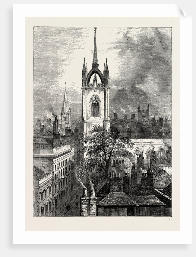 St. Dunstan's-in-the-east by Anonymous