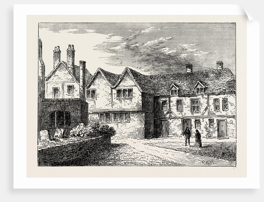 St. Katherine's Hospital, the Brothers' Houses in 1781 by Anonymous