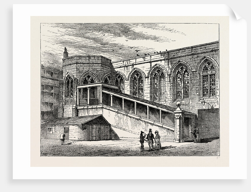 Crosby Hall in 1790 by Anonymous