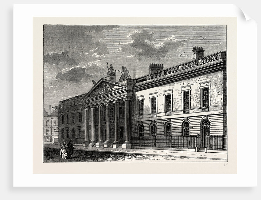 The Old India Office, Leadenhall Street in 1803, 19th Century by Anonymous