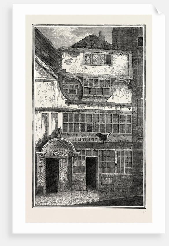 Old House Formerly in Leadenhall Street by Anonymous