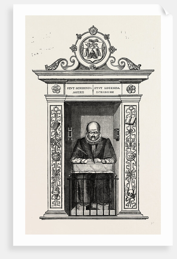 Stow's Monument in St. Andrew Undershaft by Anonymous