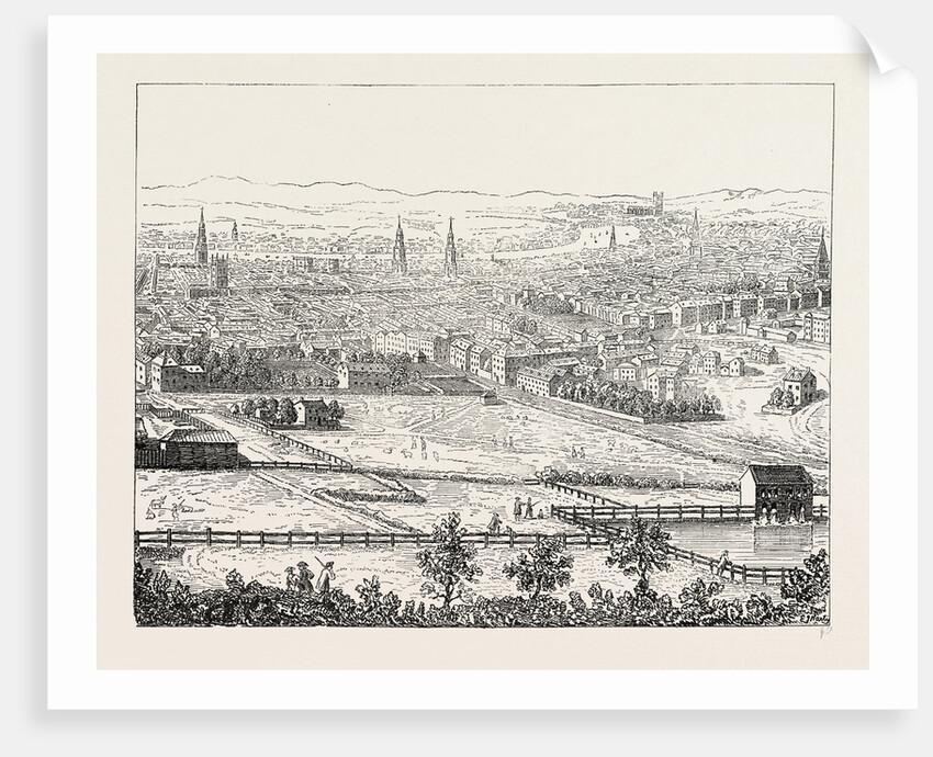 London From Islington, West End by Canaletti