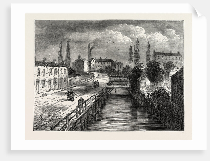 Battle Bridge in 1810 by Anonymous