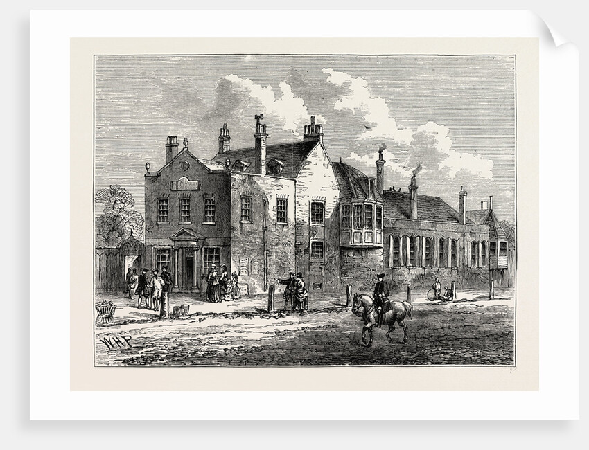 Exterior of Bagnigge Wells in 1780 by Anonymous