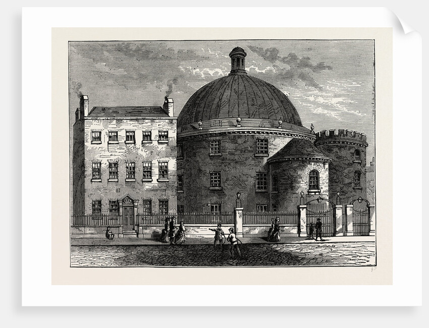 Spa Fields Chapel in 1781 by Anonymous