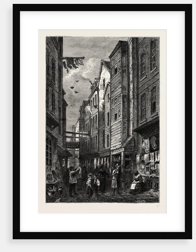 Field Lane About 1840 by Anonymous