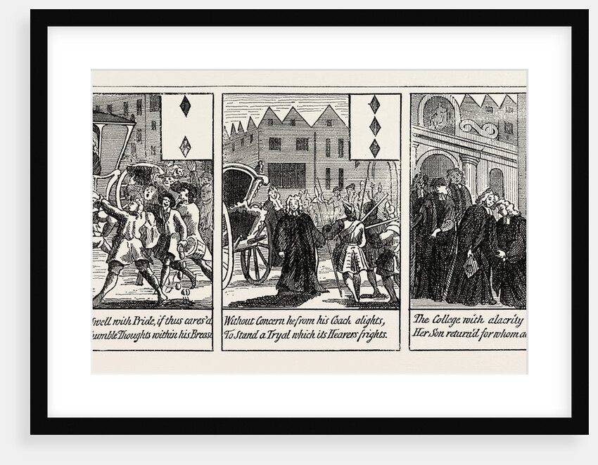 Sacheverell Cards by Anonymous